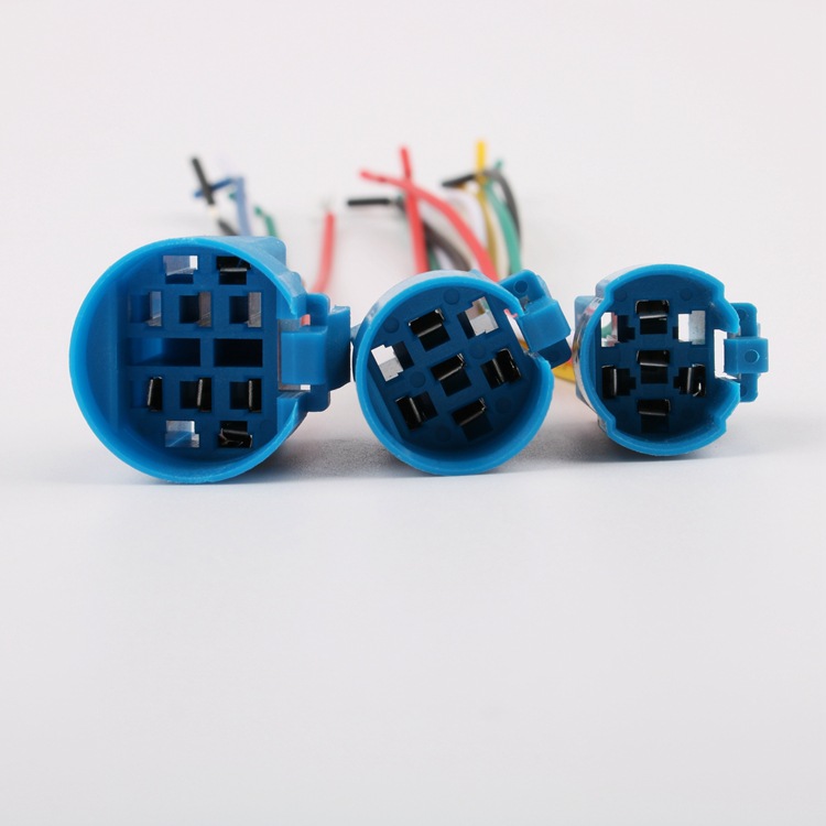 16mm19mm22mm metal push button switch special connector matching connector socket plug shell with wire terminal