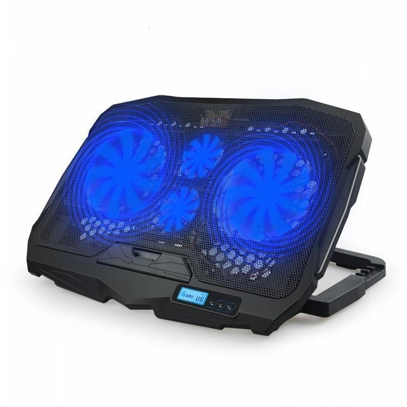 Notebook radiator 13 inch 14 inch 15.6 inch laptop cooler with speed regulating fan base bracket pad
