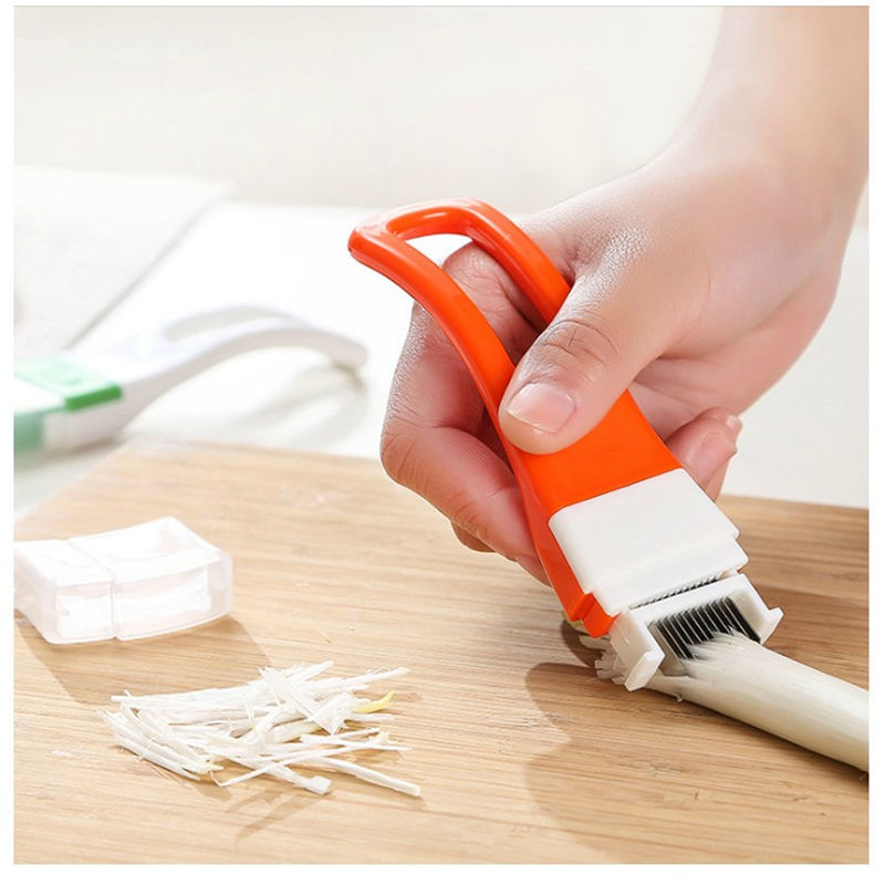 A Onion Cutter, Onion Cutter, multi-function shredder, fine silk, green pepper, radish, onion cutter, creative kitchen tool