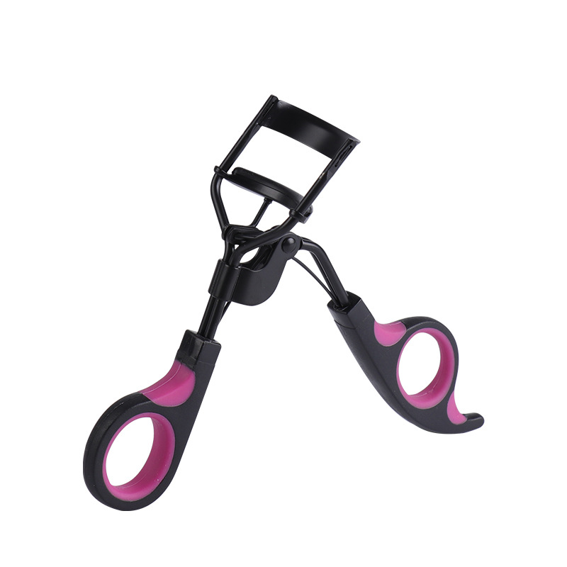 Factory stock A4 black swimming two-color handle wide-angle eyelash curler girls' eyelash beauty beauty makeup tools