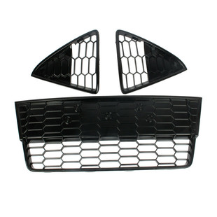 Suitable for Ford Focus Focus 2012 front bumper lower middle net + triangle left and right