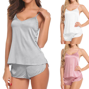 2021 European and American Foreign trade sexy thin home sexy underwear V-neck sexy underwear factory wholesale