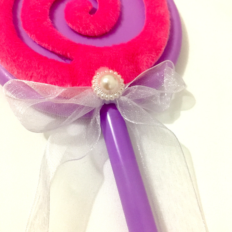 Luminous lollipop led candy flash stick luminous stick children's toy ground push small gift stall wholesale