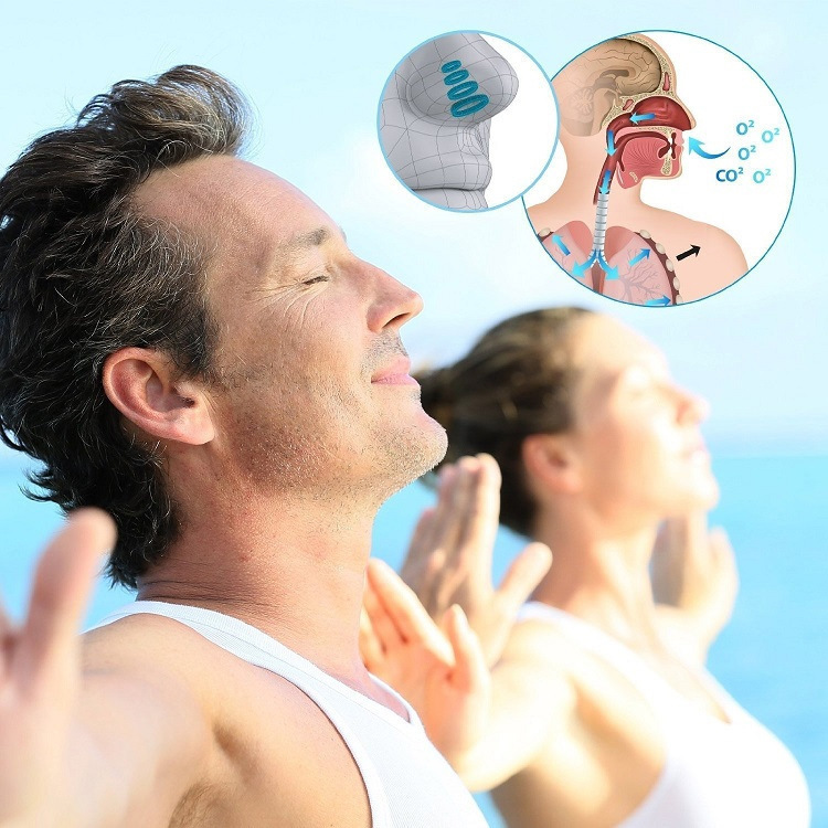 Silicone mini anti-snoring device anti-snoring sleep anti-snoring nose clip anti-snoring device four pieces