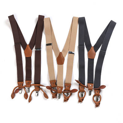 OKONKWO X Y TYPE suspenders suspenders pants accessories suspenders detachable Adjustable suspenders