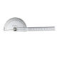 Angle ruler angle ruler 180 degree angle protractor 100mm angle ruler stainless steel angle ruler 0-180 ° semicircle
