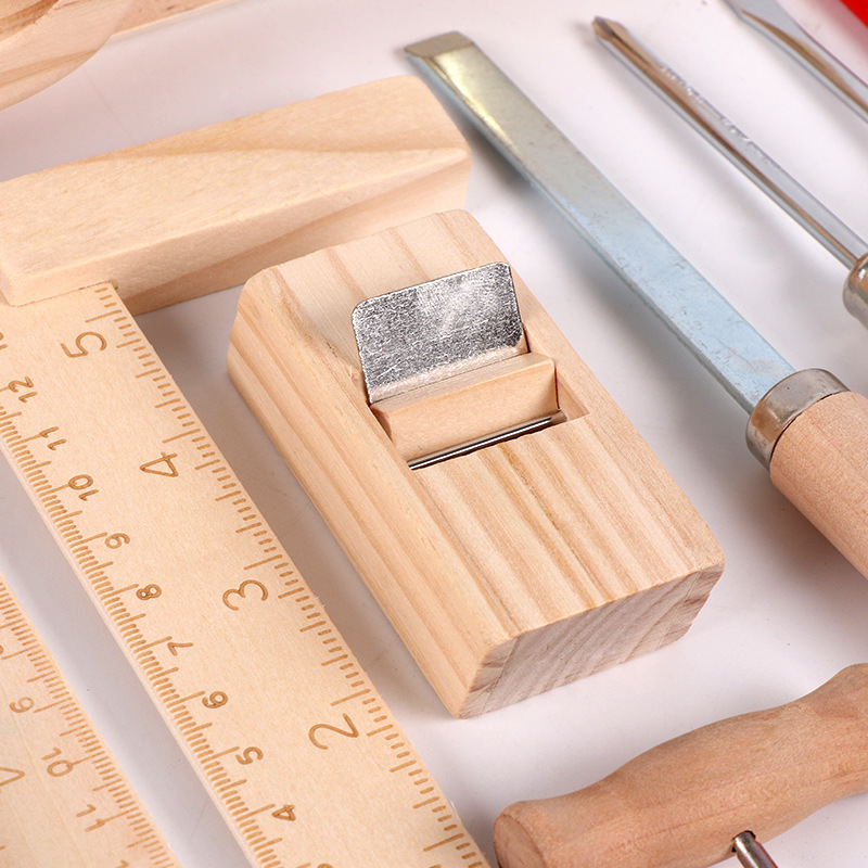 B children's maintenance Toolbox Toy disassembly multifunctional woodworking box wooden boy play house puzzle suit