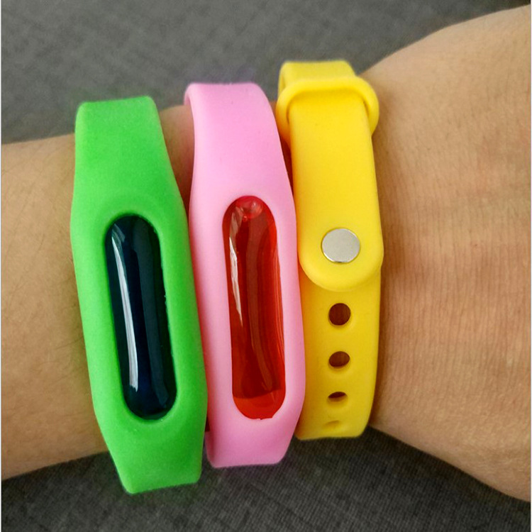 Children's Silicone Mosquito Repellent Bracelet Summer Anti-mosquito Mosquito Repellent Buckle Mosquito Repellent Sticker Baby Plant Essential Oil Anti-mosquito Bracelet
