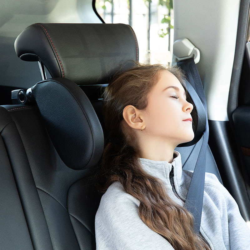 Factory car headrest memory cotton new car travel sleep child seat side rest neck pillow a generation of hair