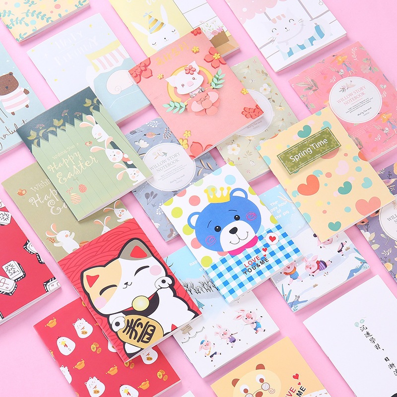 Korean creative cute cartoon notebook praise gift small gift stationery notebook factory direct sales