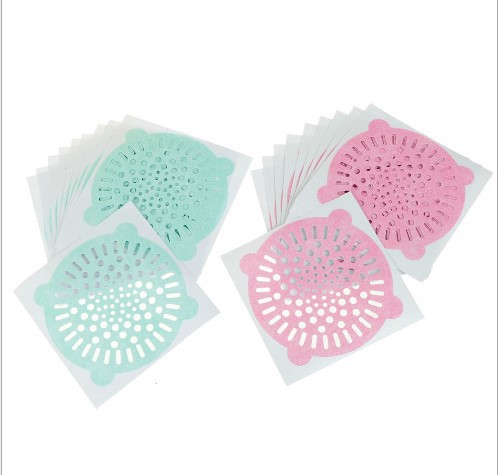 Home disposable hair anti-blocking floor drain pool filter toilet sewer hair filter sticker