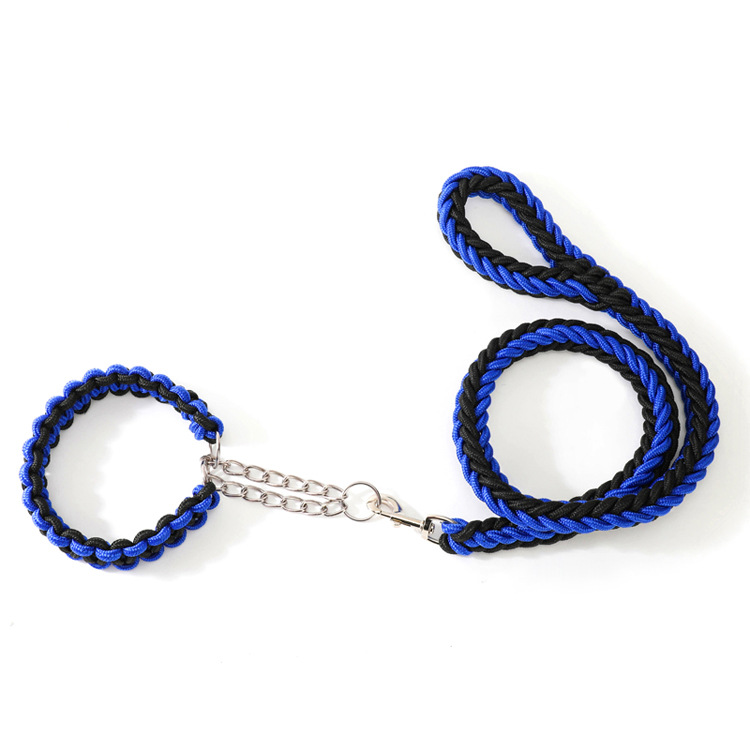 Factory direct dog rope medium and large dog traction rope golden retriever pet dog chain wholesale pet supplies