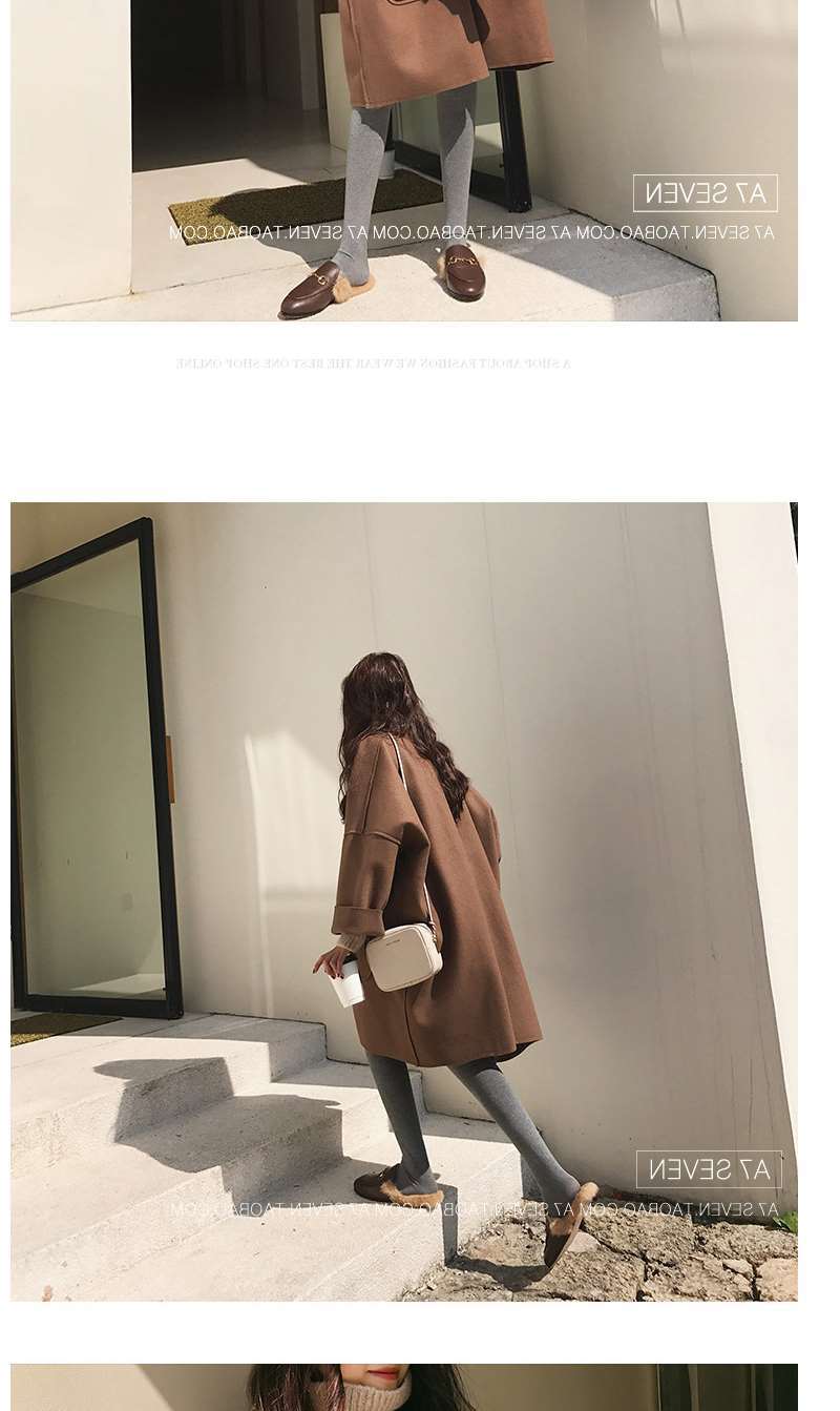 2021 Neue Herbst- und Winterjacke für Damen aus Wollstoff, Studentin im koreanischen Stil, mittellang, große Größe, lockerer Umhang, Hepburn-Mode_voghion.com