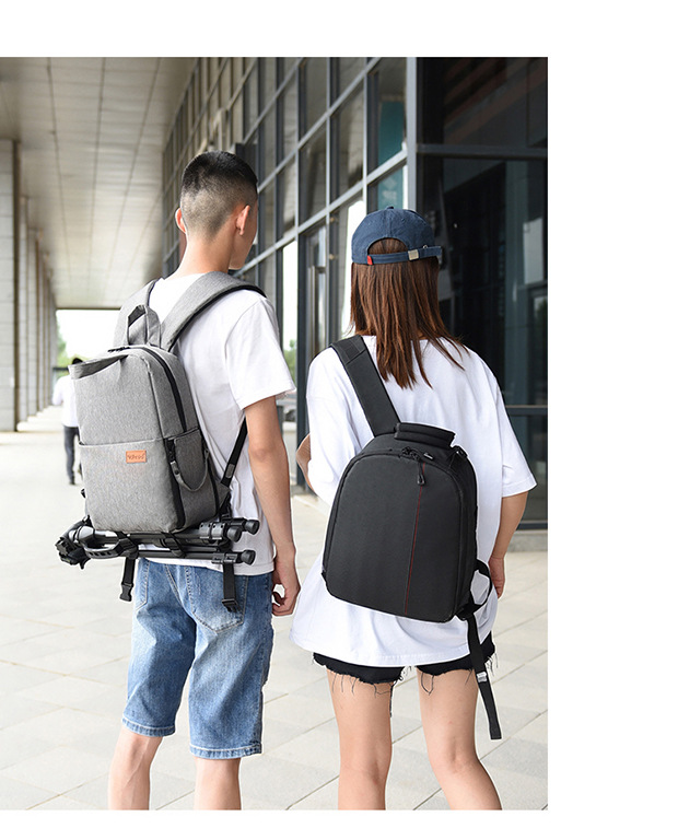 Amazon Outdoor Casual Photography Bag Waterproof SLR Backpack Multi-Power Camera Bag Shoulder Photography Bag