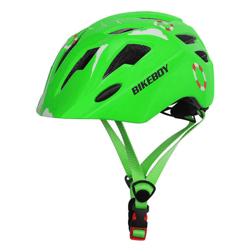 bikeboy Children's Helmet Female Male and Child Safety Helmet Motorcycle Battery Motor Car Four Seasons Universal Summer Cap