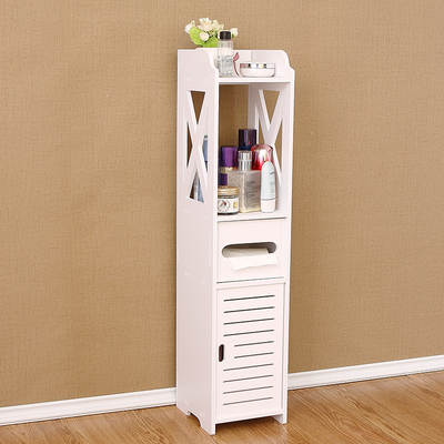 Toilet Side Cabinet Side Cabinet Storage Rack Toilet Floor Locker Toilet Storage Cabinet Narrow Cabinet Gap Gap Cabinet