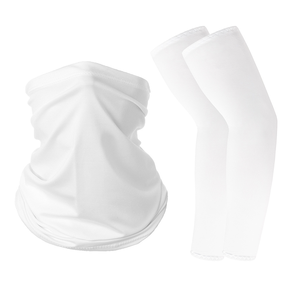 Sunscreen Cycling Sleeves Outdoor Magic Hood Set Summer Hot Selling Sports Cycling Equipment Face Protection Neck Mask