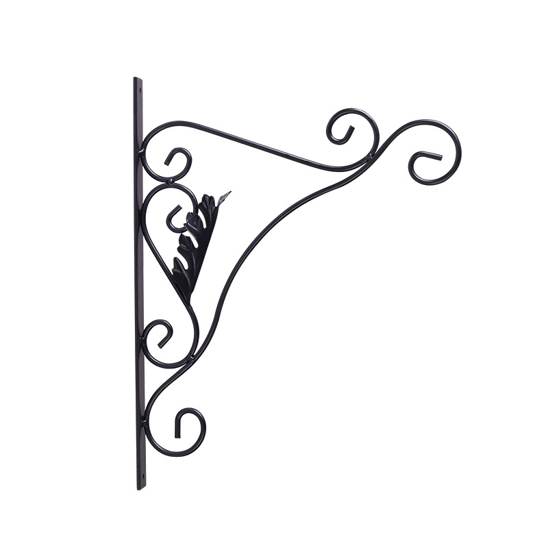 Simple Wrought Iron Wall-mounted Bracket Home Hanging Balcony Chlorophyllum Green Diet Meat Flower Pot Rack Chlorophyllum Flower Rack Hook