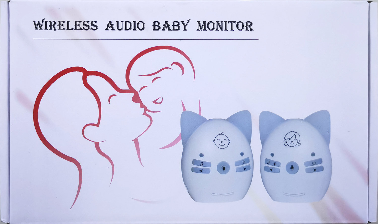 Wireless Baby Care Device children safety monitor wireless monitoring suit two-way intercom cradle night light