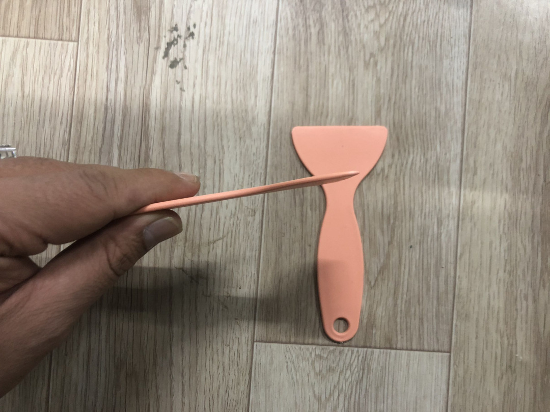 Car film tool yellow small scraper car beauty shop scraper car film small scraper car wash tool