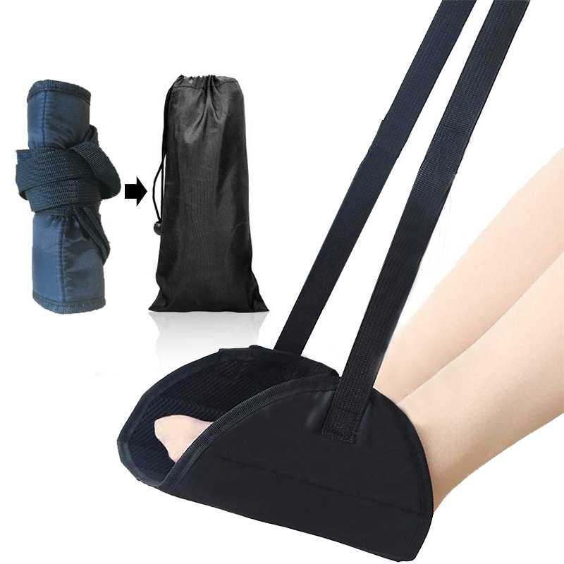 Amazon Hot Selling Foot Rest Hammock Travel Foot Hammock footrest Lazy Artifact Office Rest Foot Mat