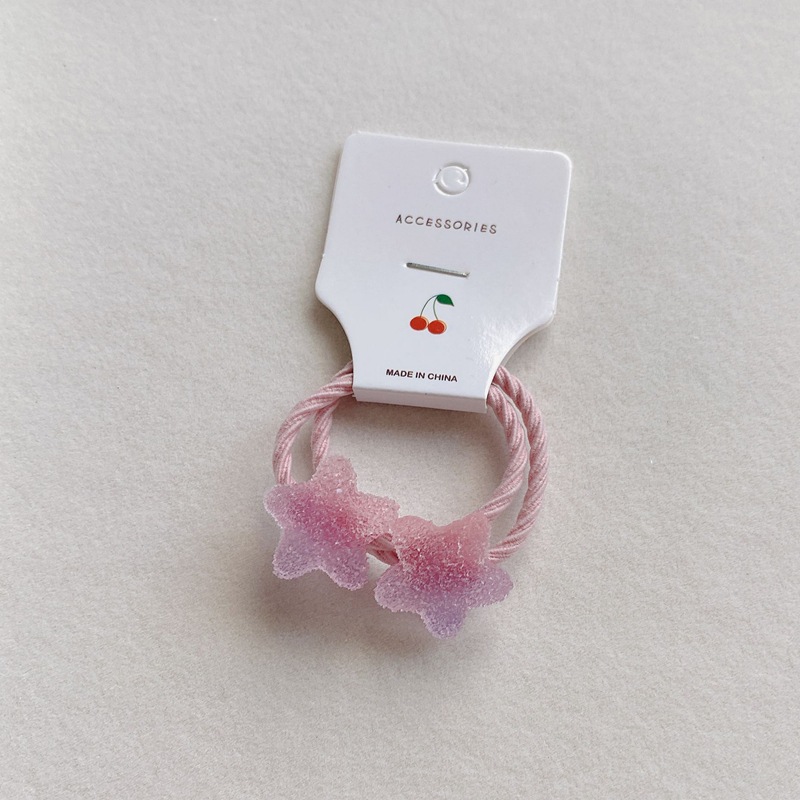 Korean version of the new  candy love stars hairpin hairband small cute rubber band headdress baby accessories wholesale_voghion.com