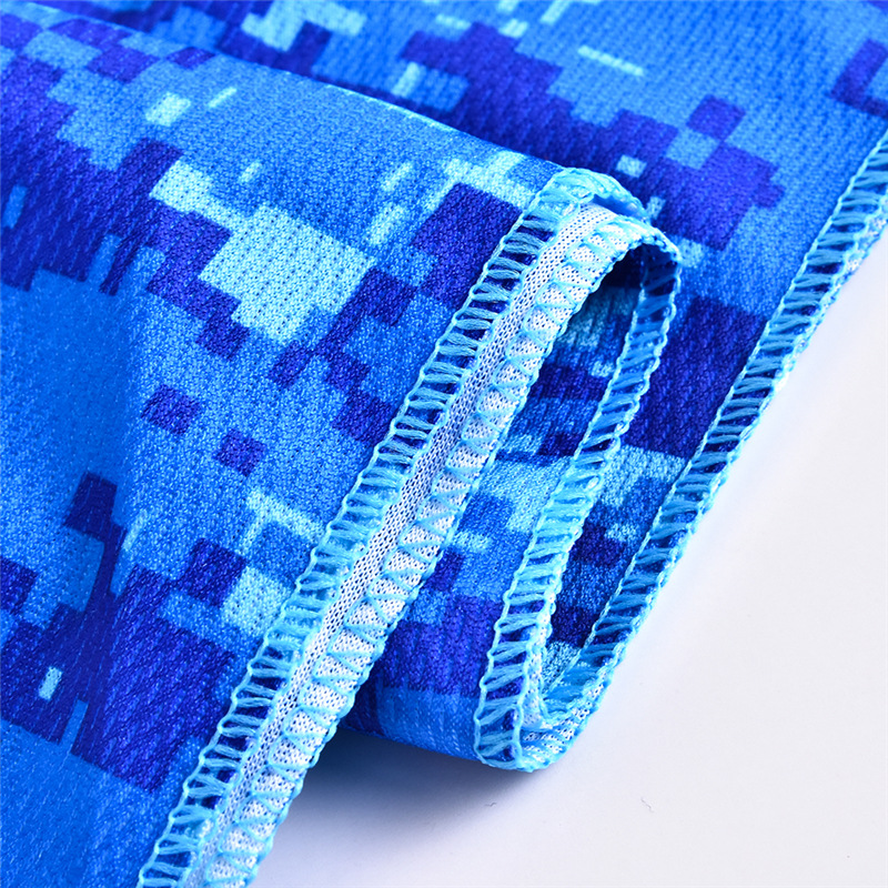 Cross-Border printed camouflage ice cooling towel cool towel summer outdoor sports sunstroke Towel logo