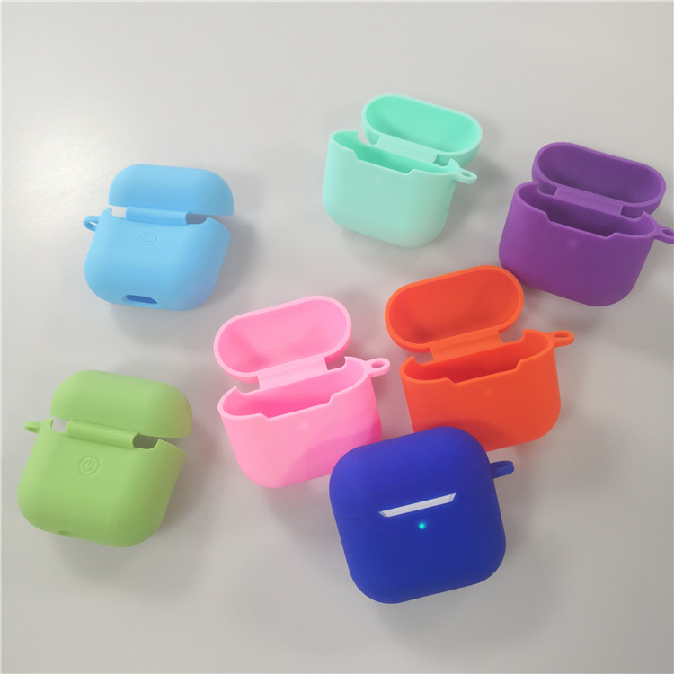 For Huaqiang North Edition airpods Pro4 Mini Protective Case Macaron Bluetooth Headset Silicone Soft Case