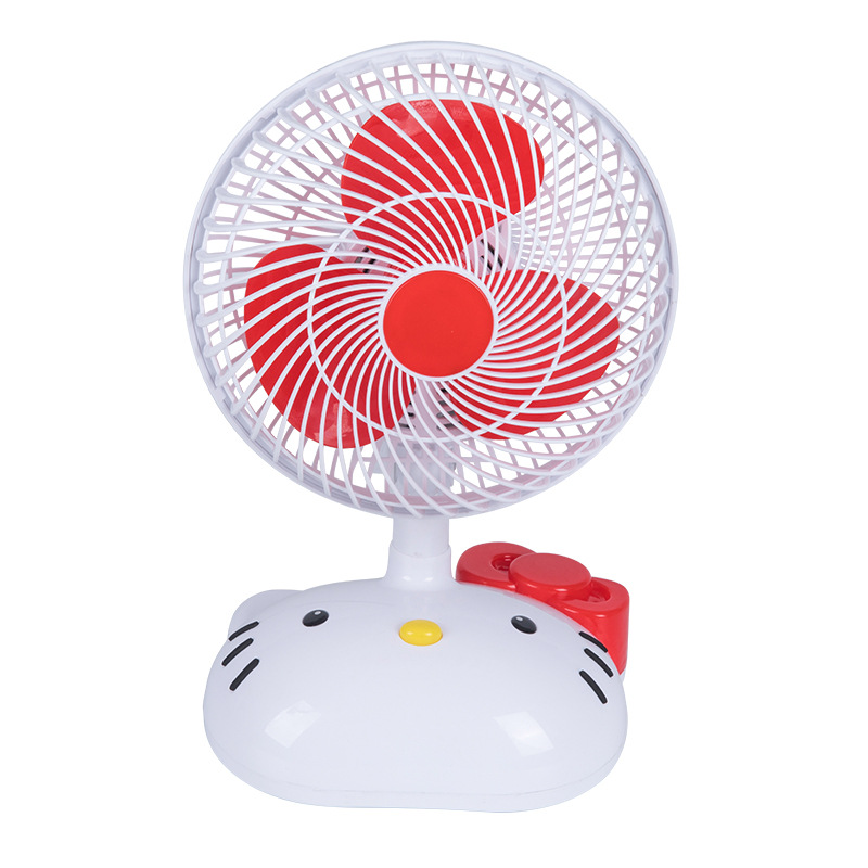 Small fan student bed bedroom automatic shaking head small fan mini office desktop fan mute