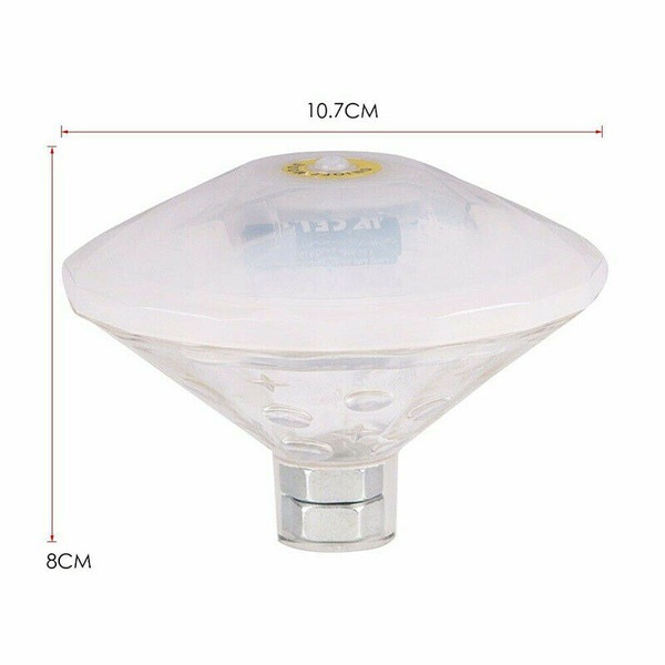 Luminous pool light LED bathtub bath light waterproof projection water floating fish tank fountain diving Light Stage Light