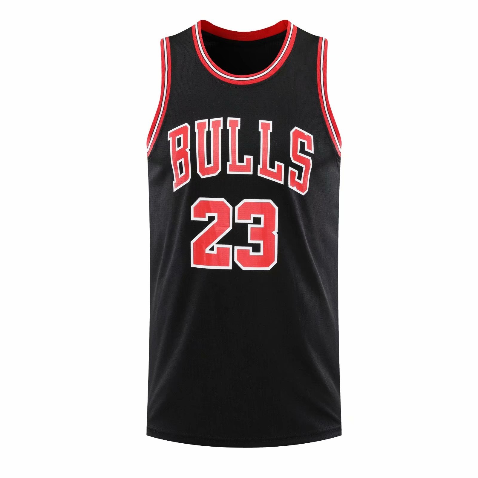 Chicago Bulls Basketball Suit No. 23 Single-piece Basketball Jersey Top Vest Breathable Training Suit Loose Couples