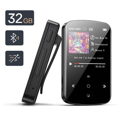 32GB HD screen cross-border explosion portable sports style mp3 music player mp4 ultra-thin students