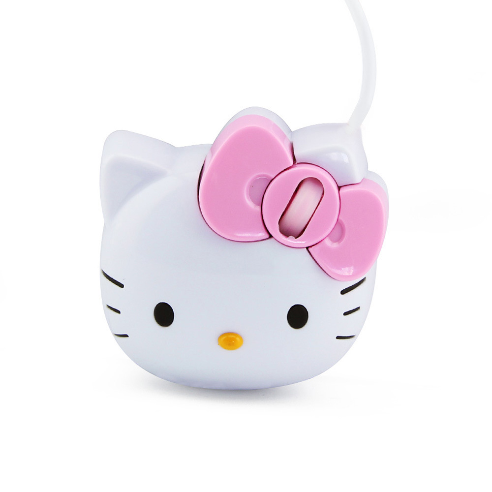 Spot wholesale kitty cat head mouse creative cute cartoon ultra-thin girls mouse