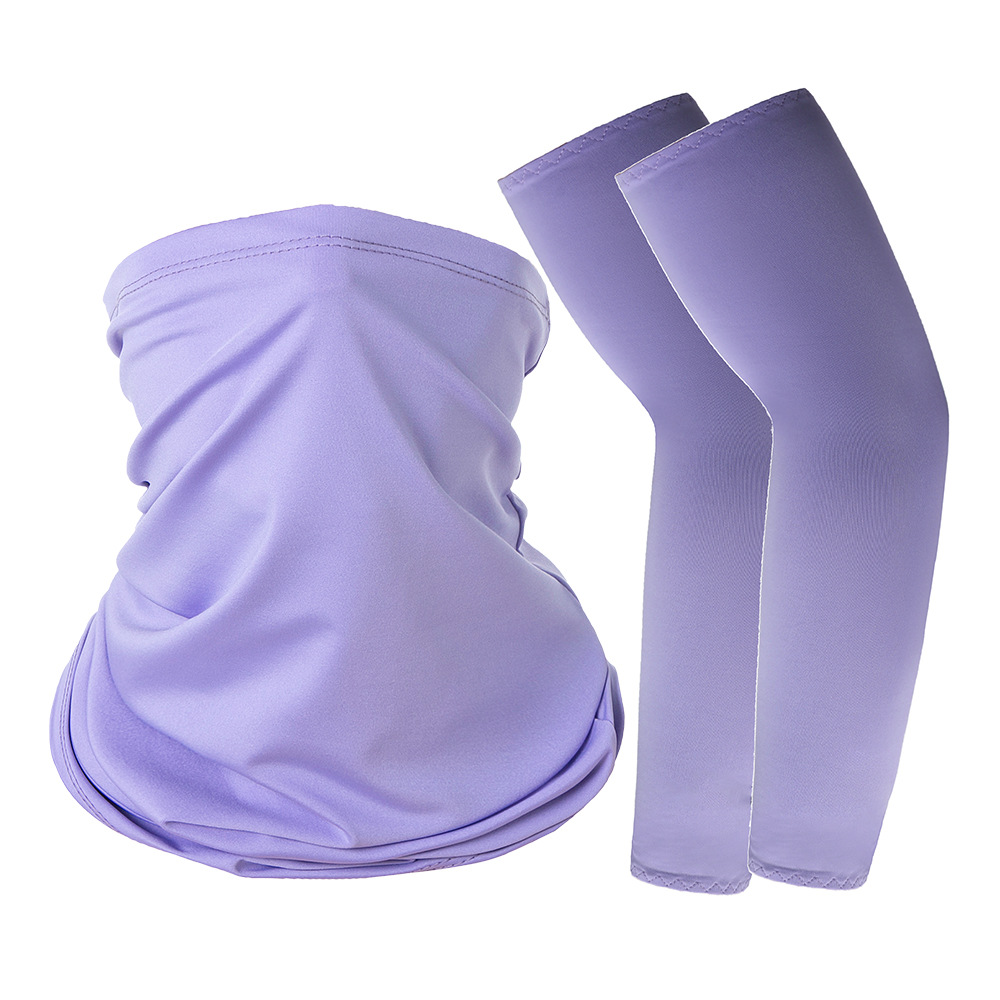 Sunscreen Cycling Sleeves Outdoor Magic Hood Set Summer Hot Selling Sports Cycling Equipment Face Protection Neck Mask
