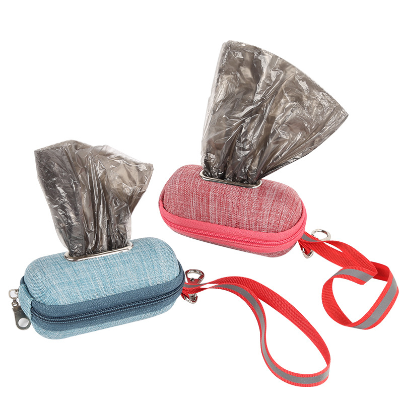 Dog Garbage Bag Dispenser Toilet Pickup Cross-border Dog Outgoing Portable Garbage Box Dog Cleaning Supplies
