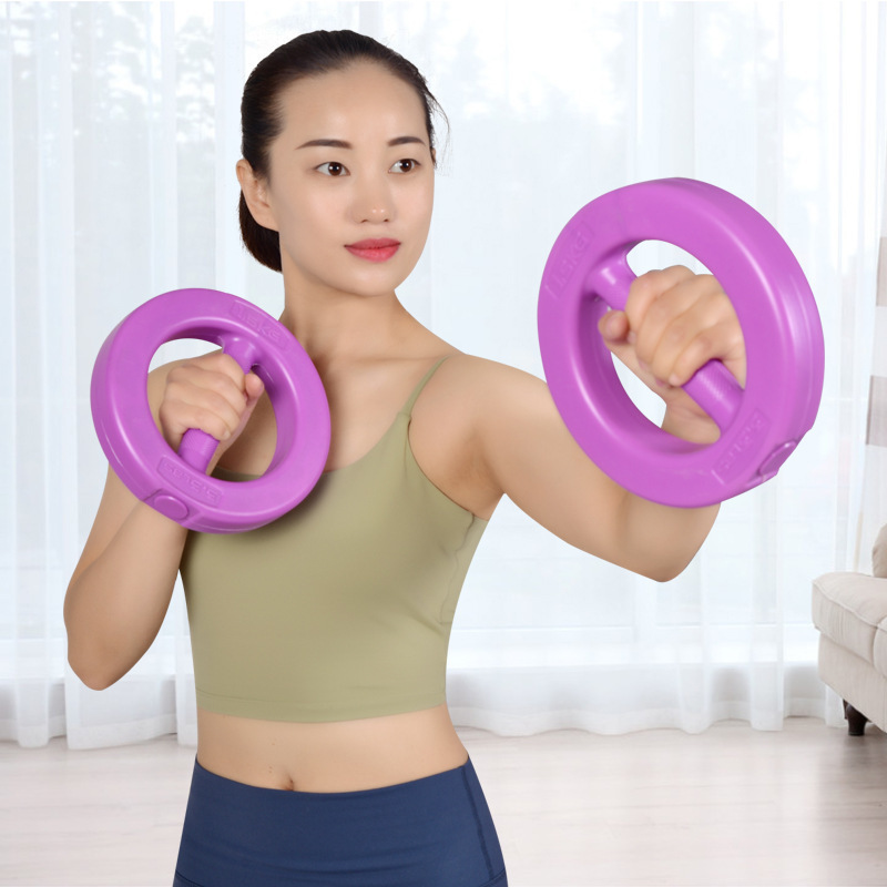 代発リングダンベルさん小ダンベル家庭用フィットネス器材ヨガ痩せ腕ダンベル新型亜玲|undefined