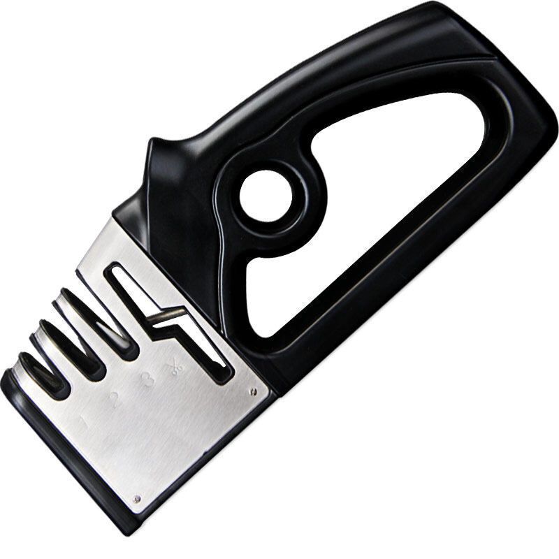 Cross-border hot-selling manufacturers four-in-one quick sharpener sharpening kitchen knife grinding scissors kitchen tools grinding stone sharpener