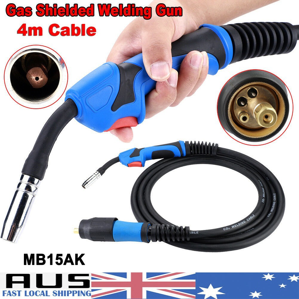 MB15MIG4M welding torch accessories 15AK replacement conversion mig gas shielded welding torch CO2 argon arc welding tool set