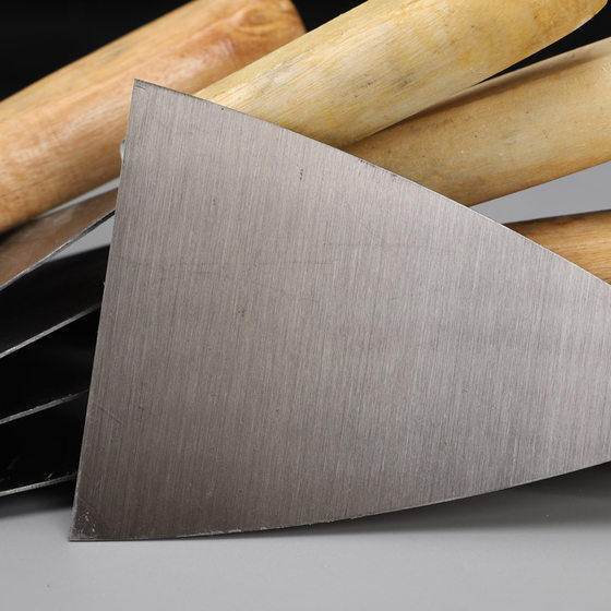 Wood handle putty knife cleaning putty knife cleaning knife scraper factory wholesale trowel large favorably