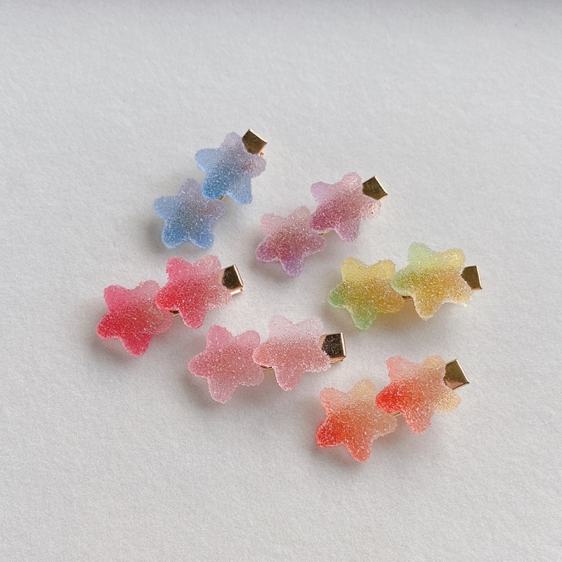 Korean version of the new  candy love stars hairpin hairband small cute rubber band headdress baby accessories wholesale_voghion.com