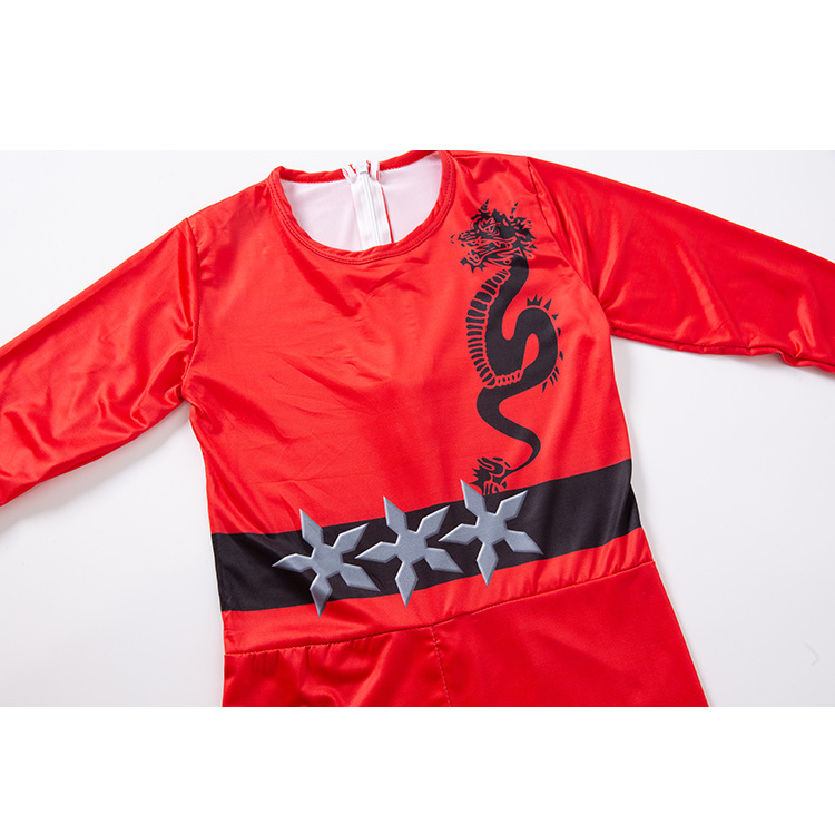 2024 new one-piece cosplay ninja costume movie character children's performance stage clothing manufacturers supply