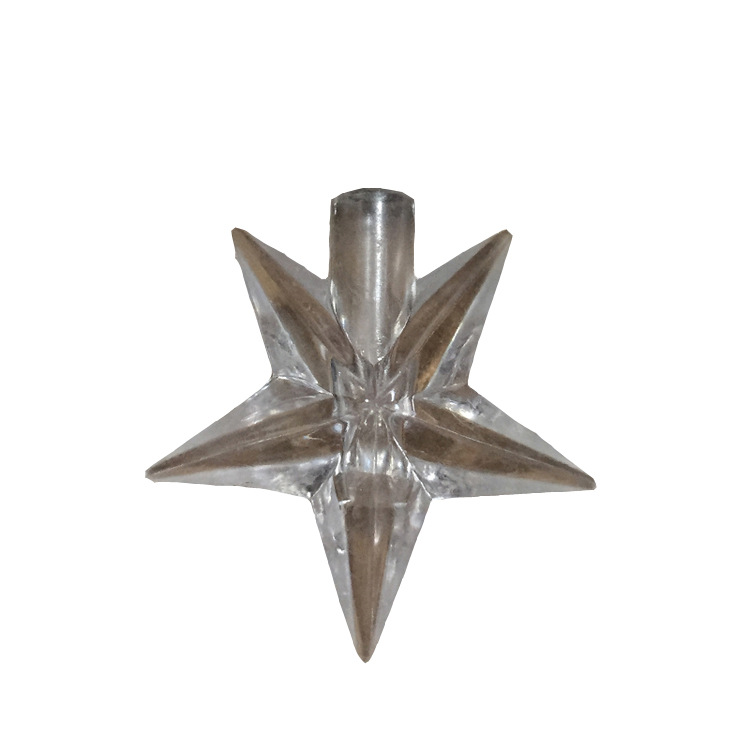 Factory direct LED lights plastic accessories five-pointed star light string flower arrangement pendant star moon light string accessories