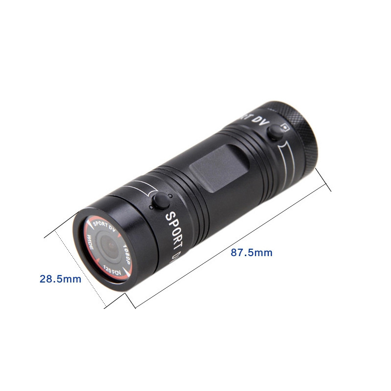 F9 HD 1080p bicycle helmet camera P9 waterproof sports DV flashlight driving recorder