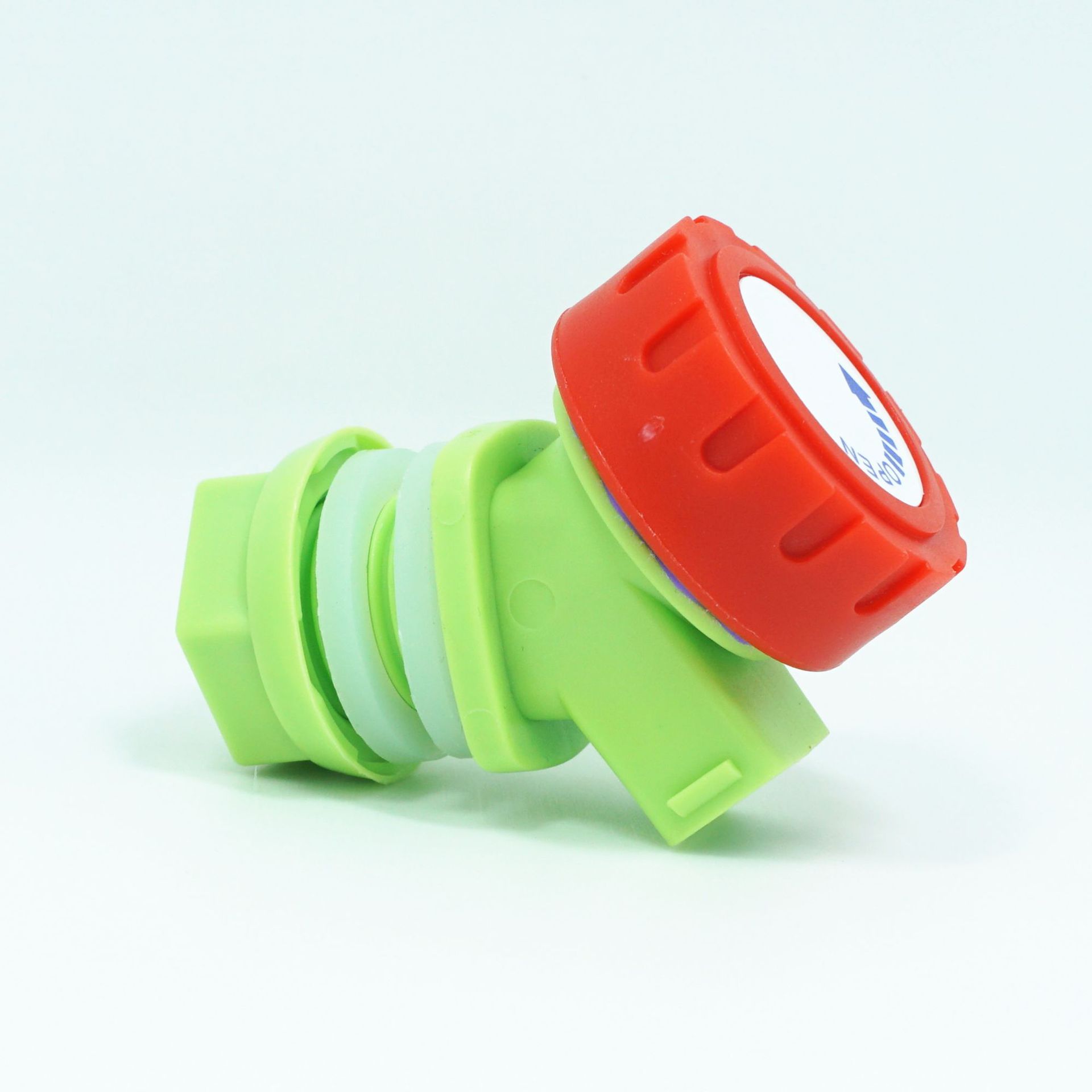 Plastic drinking water faucet knob type bubble wine bottle Nozzle car pc square barrel pe flat bottom bucket water valve cage