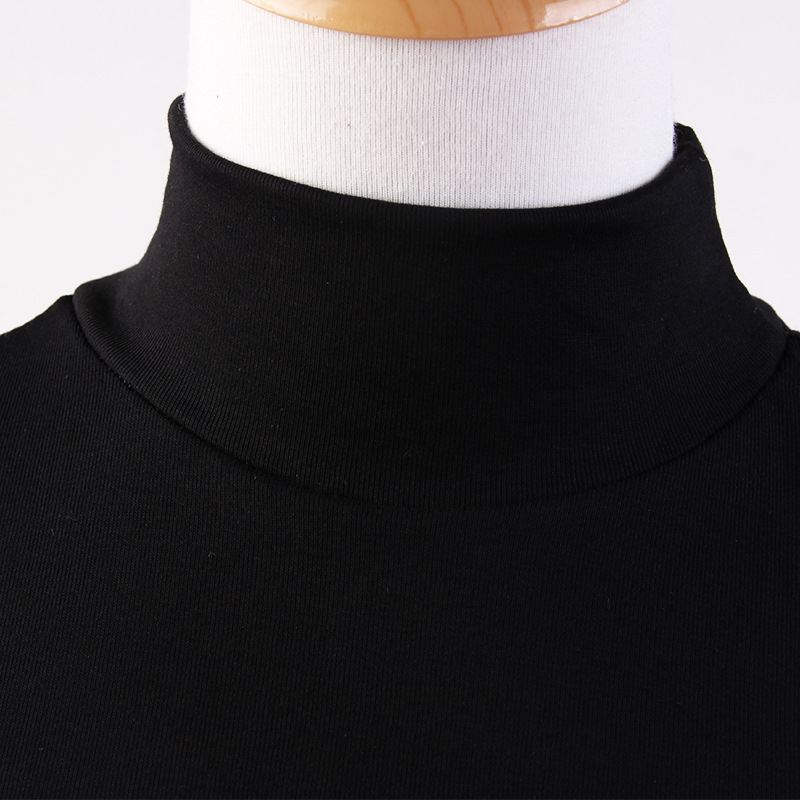 Winter Cotton Knitted Semi-high Collar Fake Collar Adult Velvet Thickened Warm Pullover Scarf Unisex Fake Collar