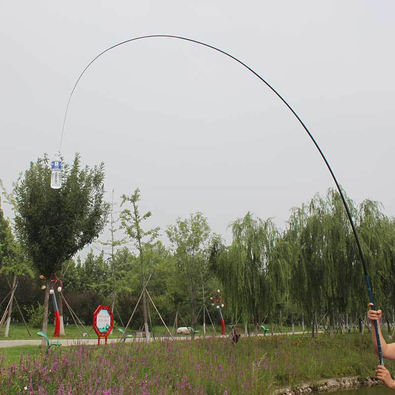 Factory wholesale FRP fishing rod short section stream Rod hard adjustment hand Rod 3.6 4.5 5.4 Fishing rod fishing gear