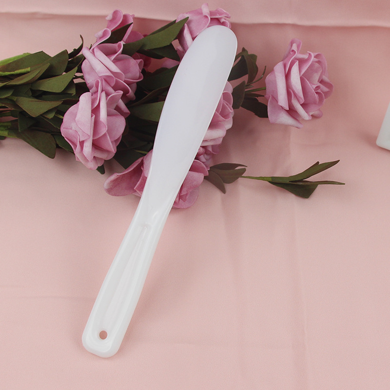 Simple white silicone mask Bowl set Spa DIY mask tool factory outlet