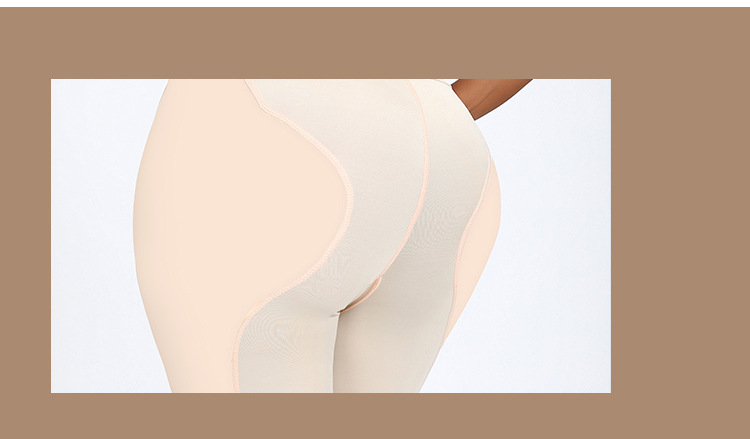 Grenzüberschreitende, große Bauchformungshose mit hoher Taille zur Körperformung und Formung des Hinterns, volle Hüfte und volle Hüfthöschen_voghion.com