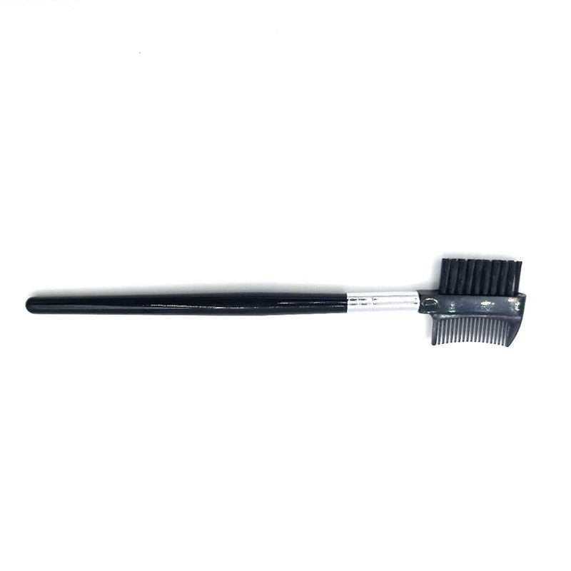 Double Eyebrow Brush Eyebrow Brush Single Dual-purpose Eyebrow Brush Set Disposable Eyebrow Comb Eyelash Brush Comb Long Handle Eyelash Brush