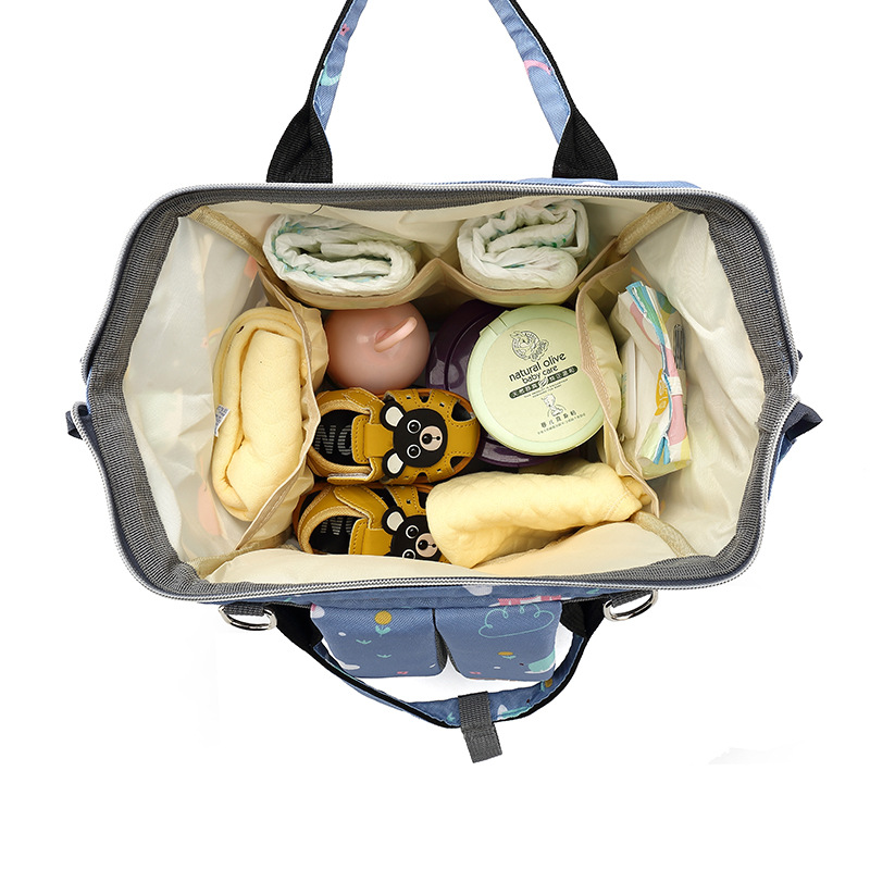 Beibei Cat New Mummy Bag Fashion Multifunctional Backpack Portable Mother and Baby Bag Lightweight Going Out Mother Bag Backpack
